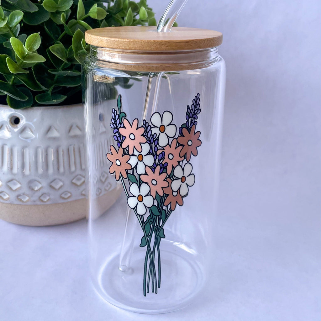 Bouquet Glass Cup