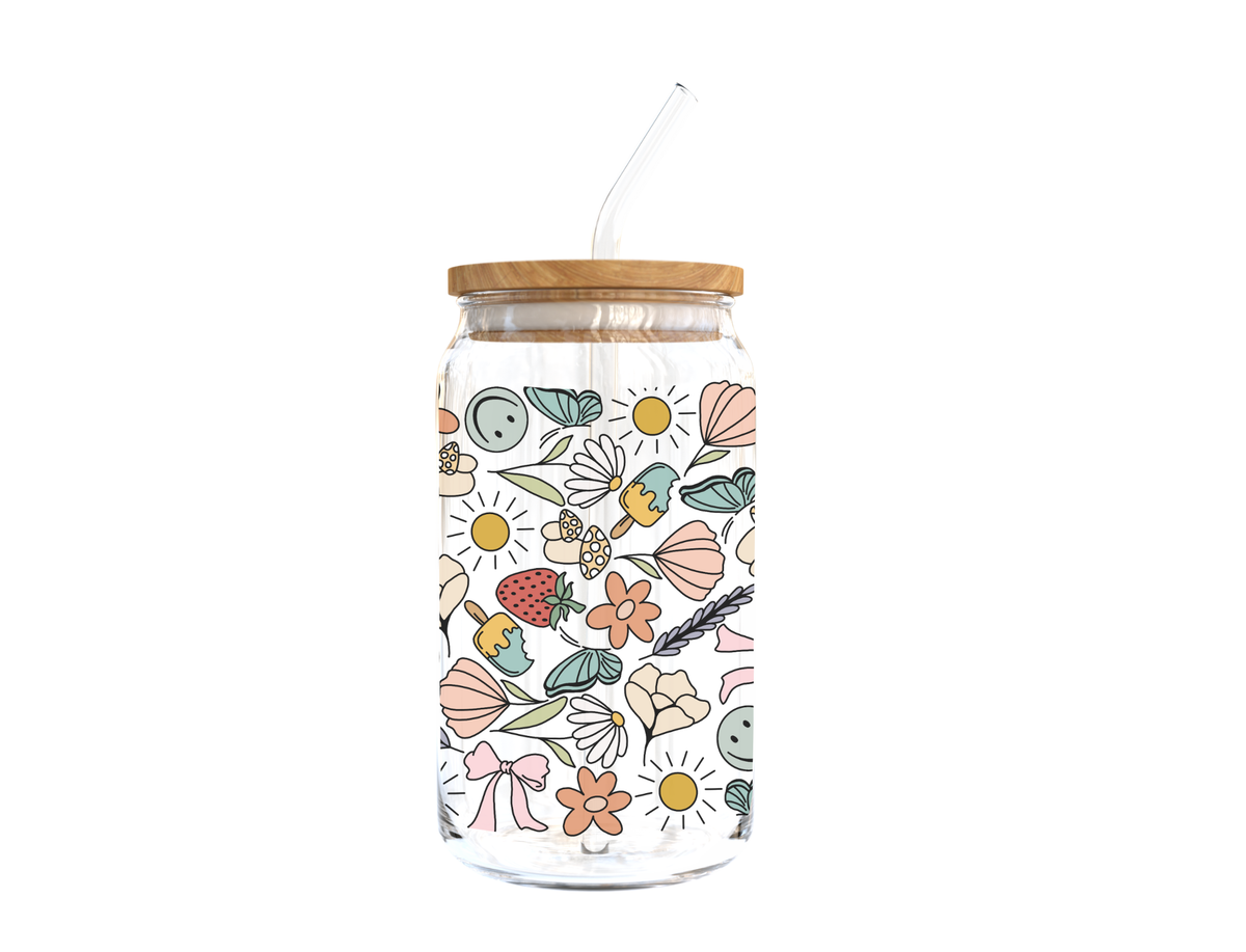 Groovy Glass Cup