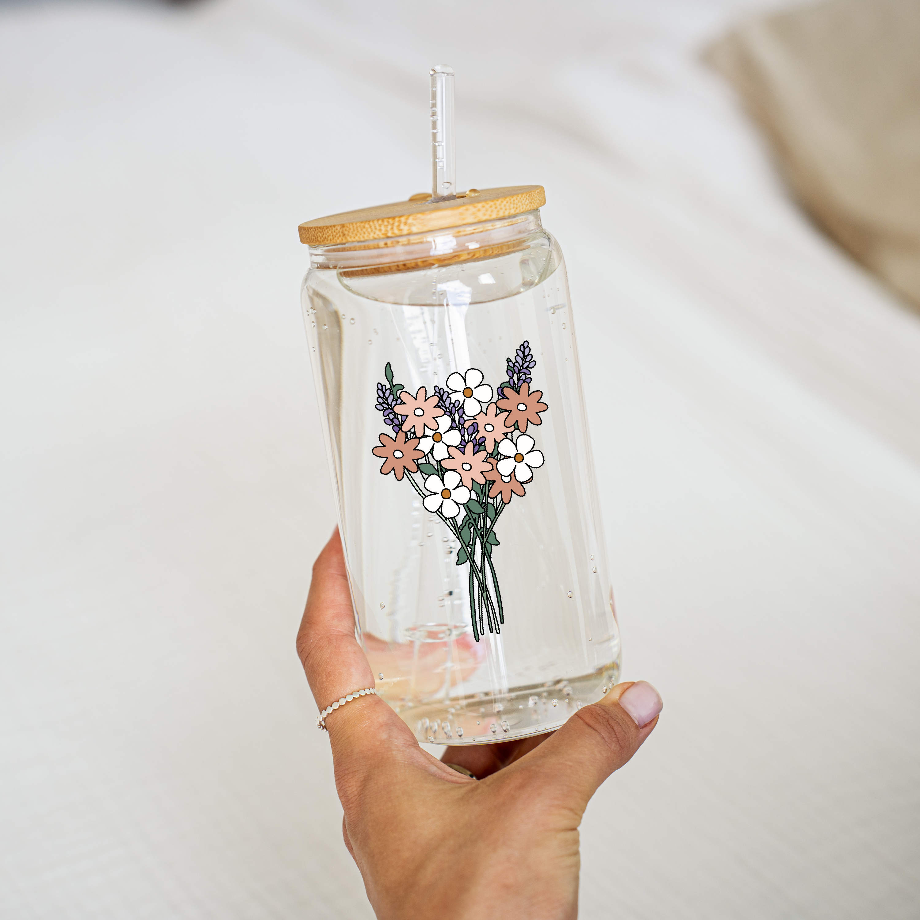 Bouquet Glass Cup