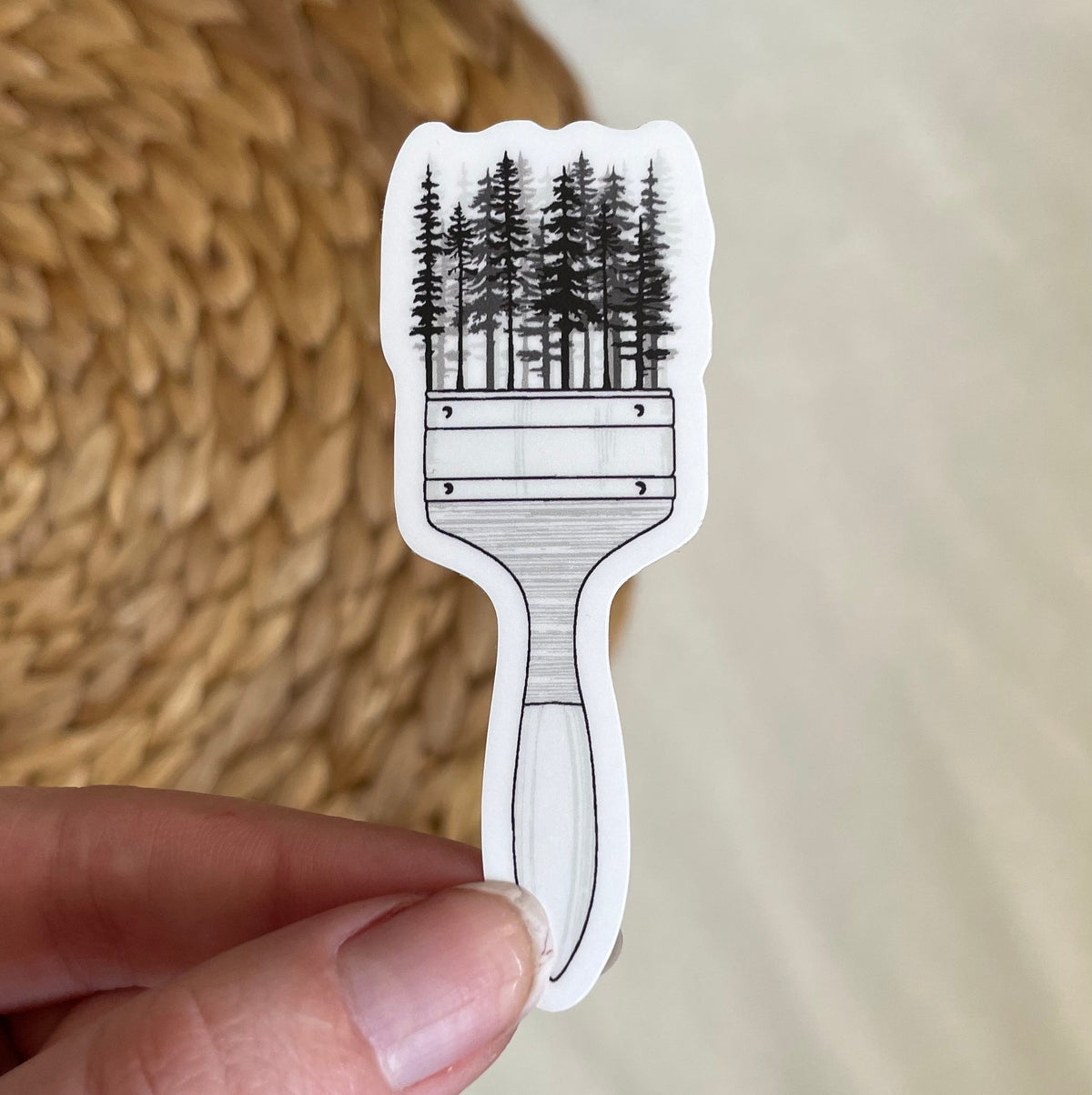 Paint Brush Sticker