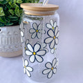 Daisy Glass Cup