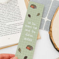 Let The Leaves Fall And The Stories Unfold Laminated Bookmark