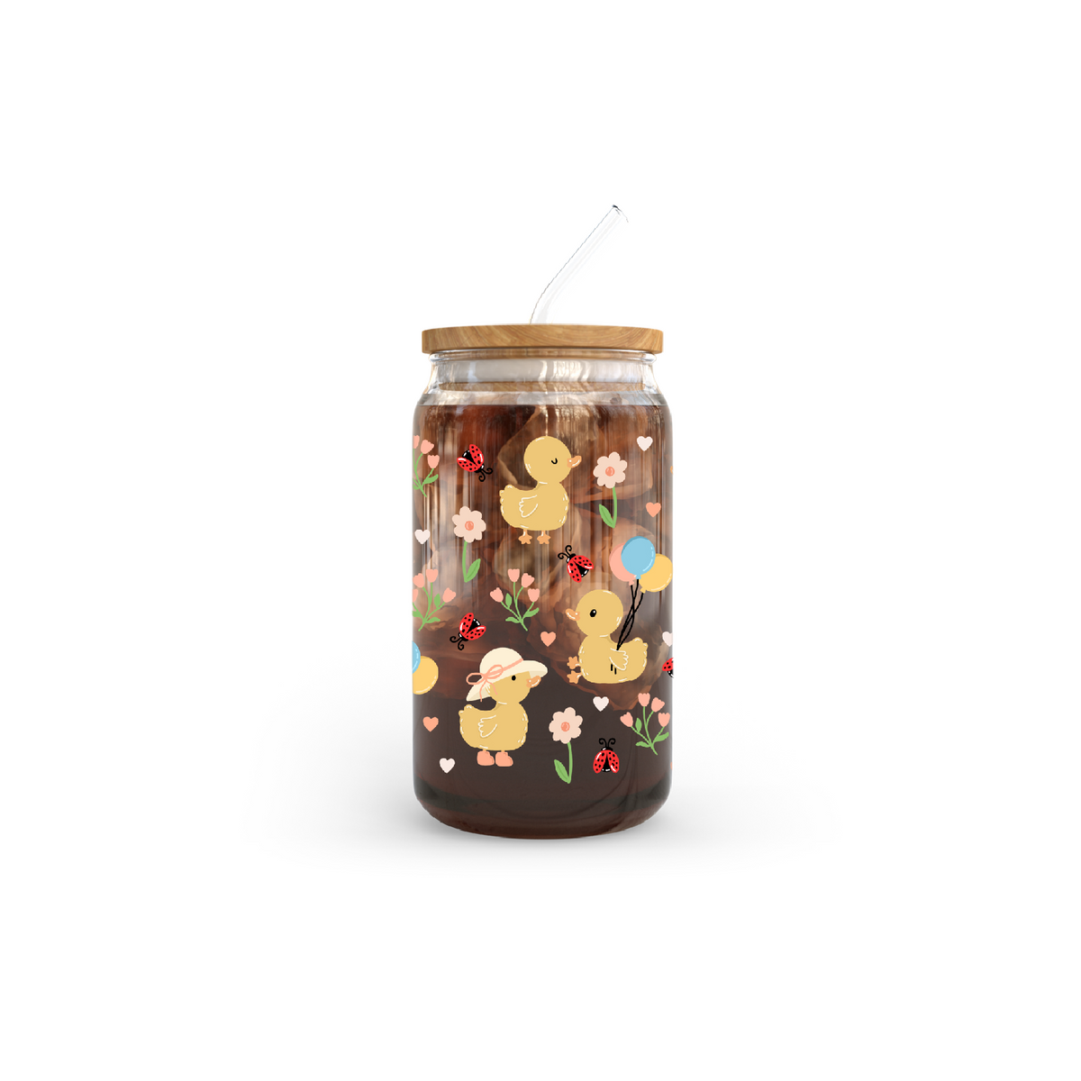 Duck Glass Cup