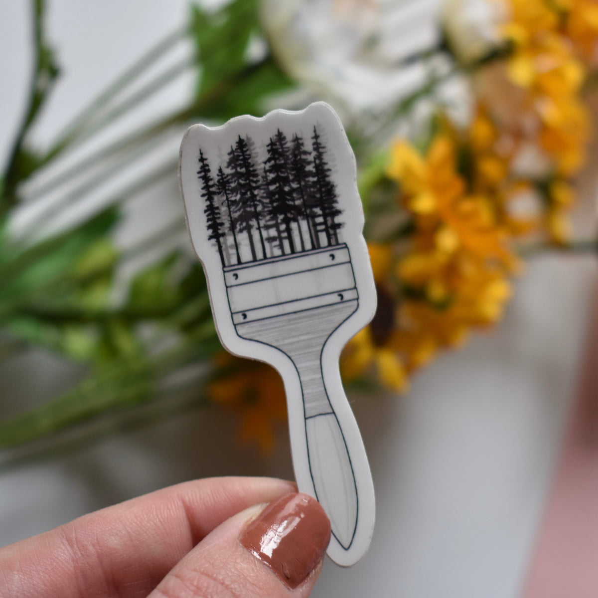 Paint Brush Sticker