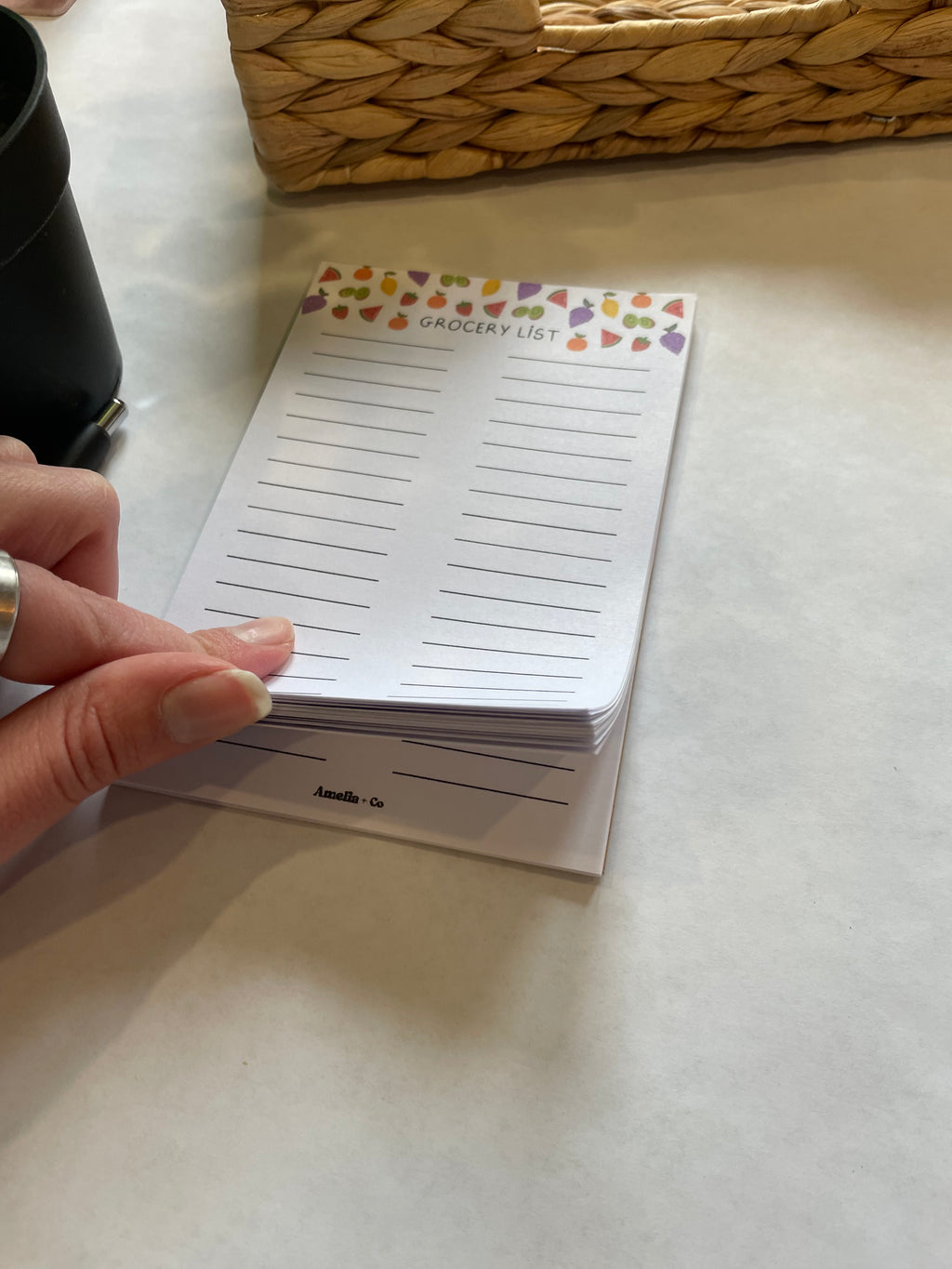 Grocery List Notepad