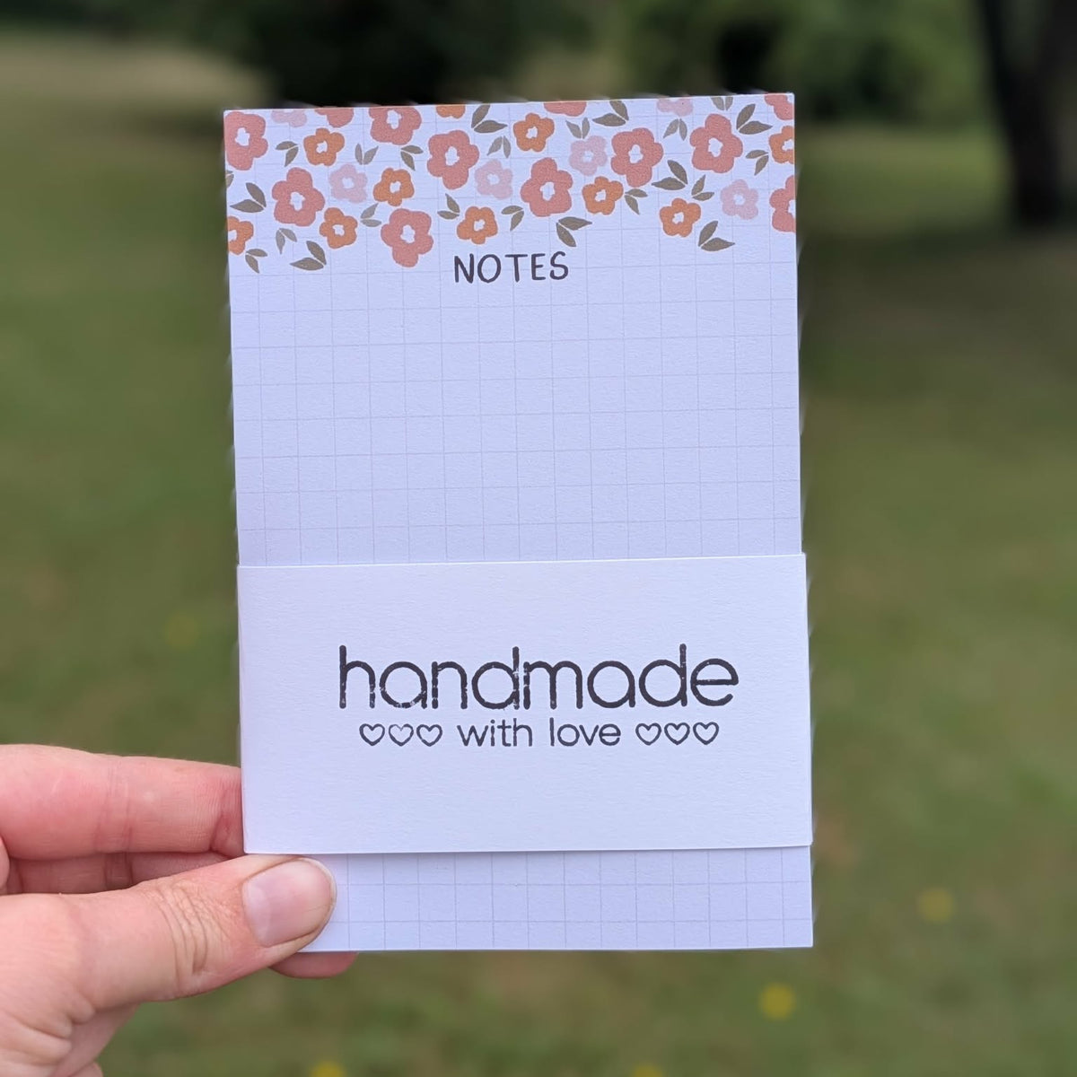 Floral Notes Notepad