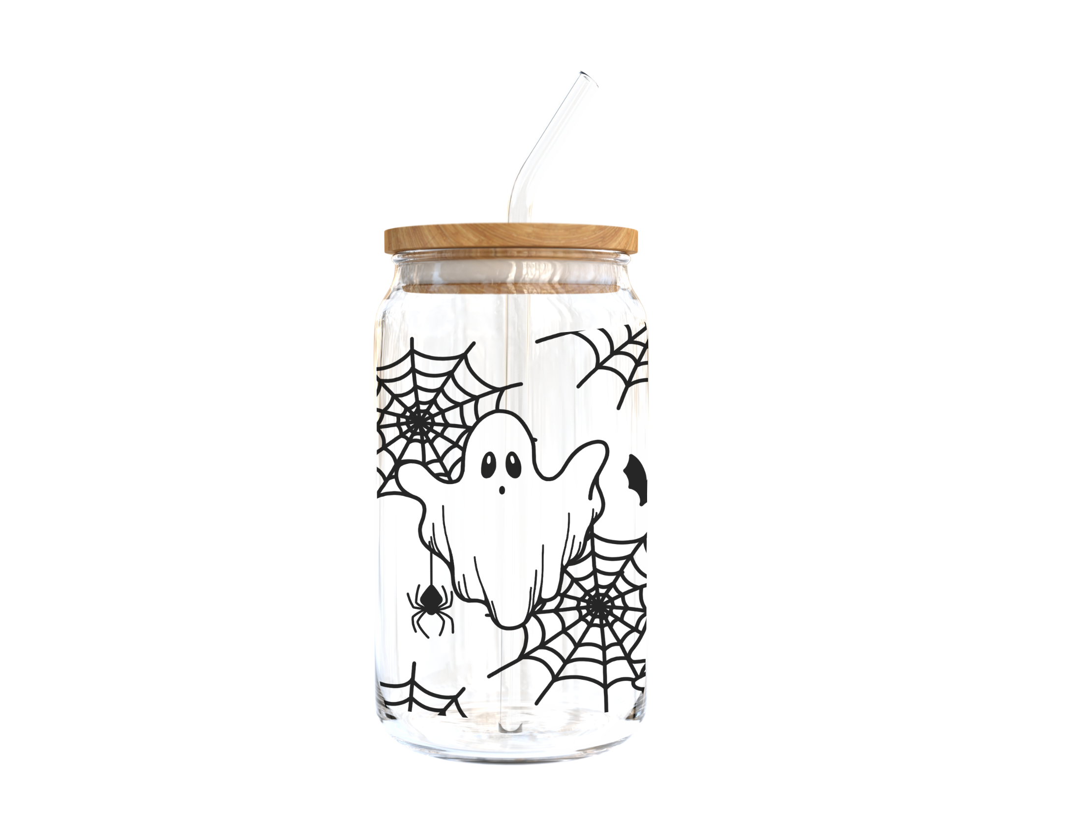 Ghostly Glass Cup