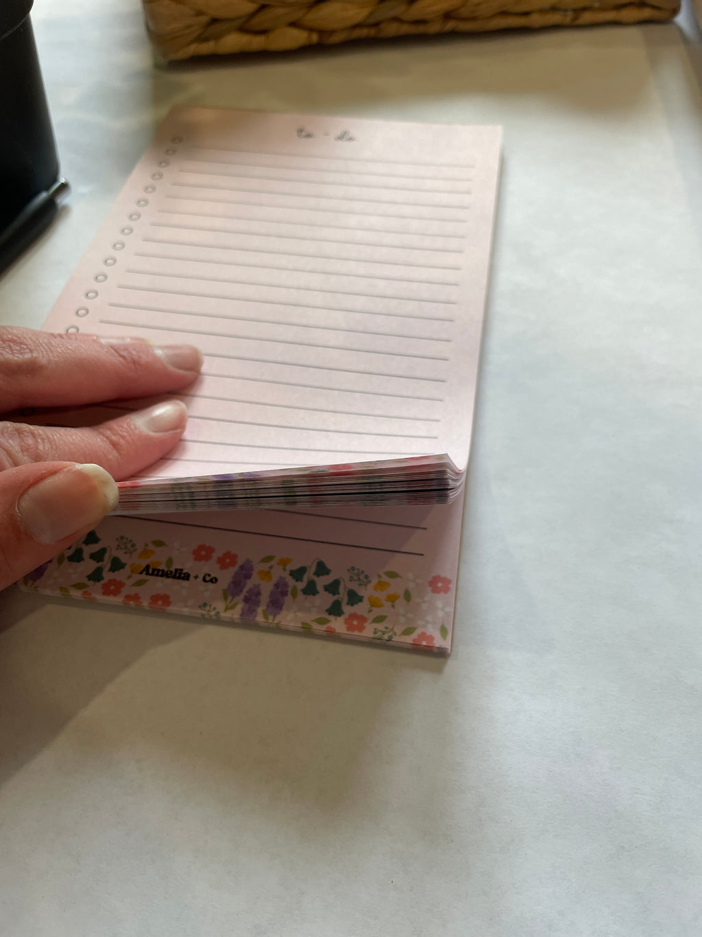 Pink To-Do List Notepad