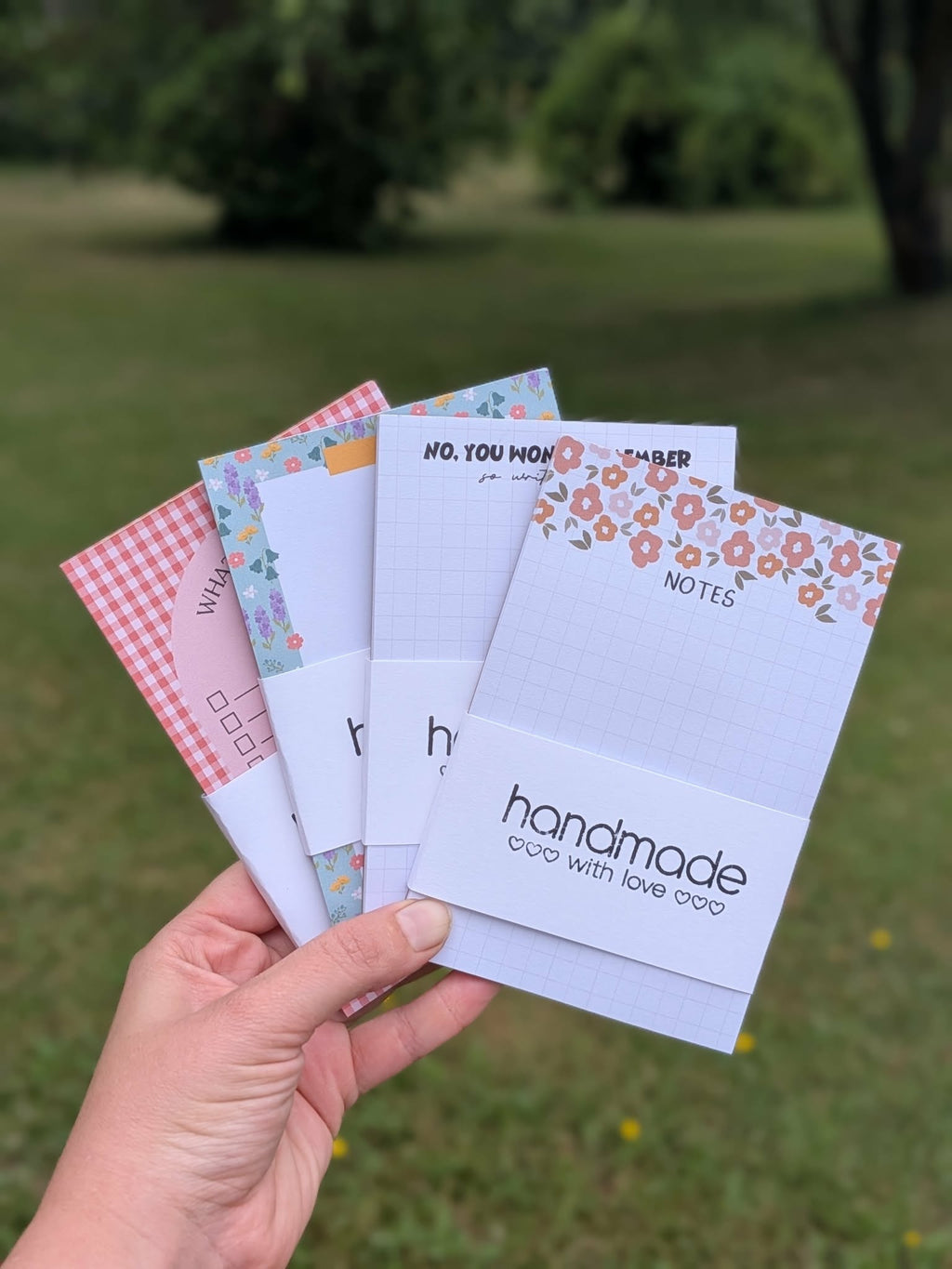 Floral Notes Notepad