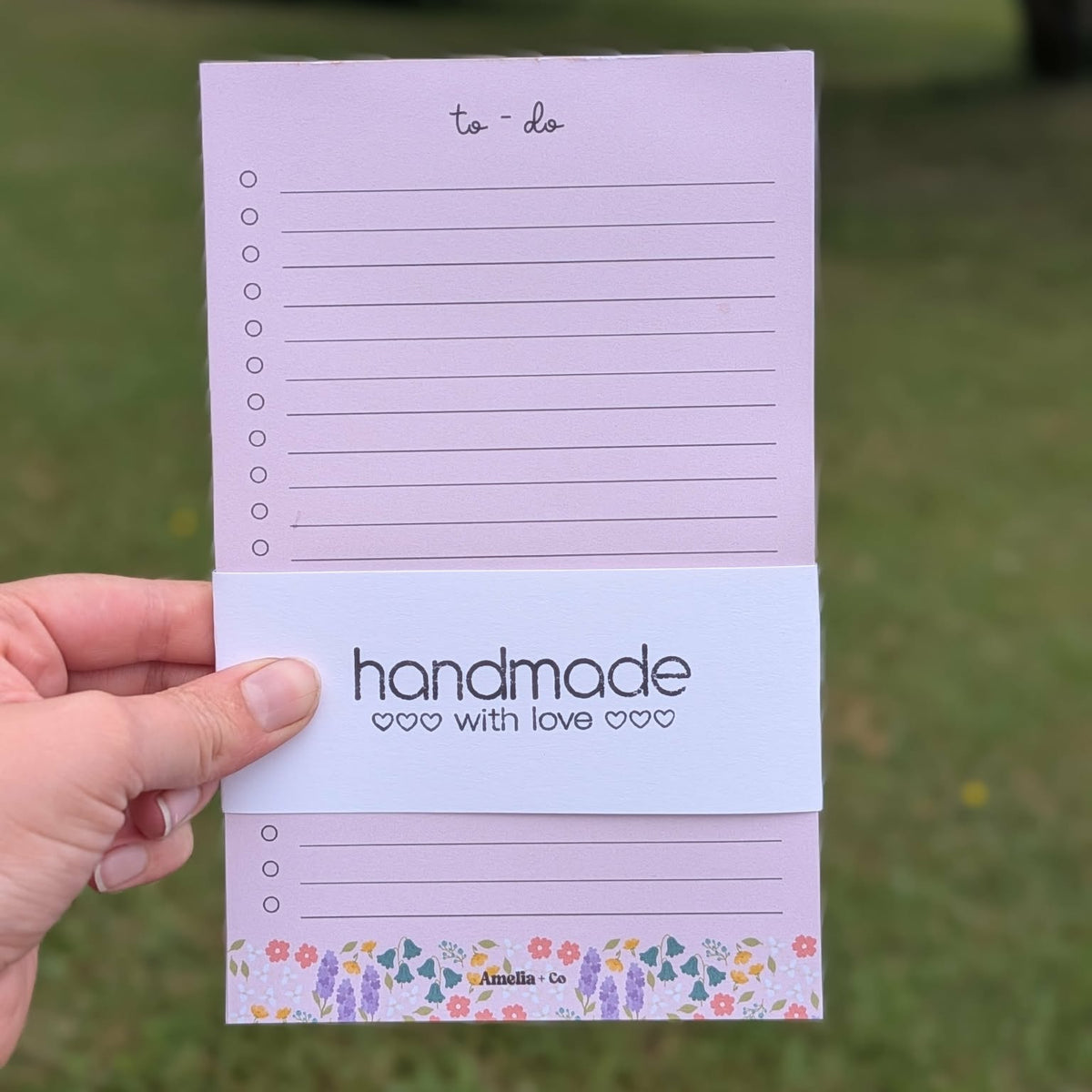 Pink To-Do List Notepad