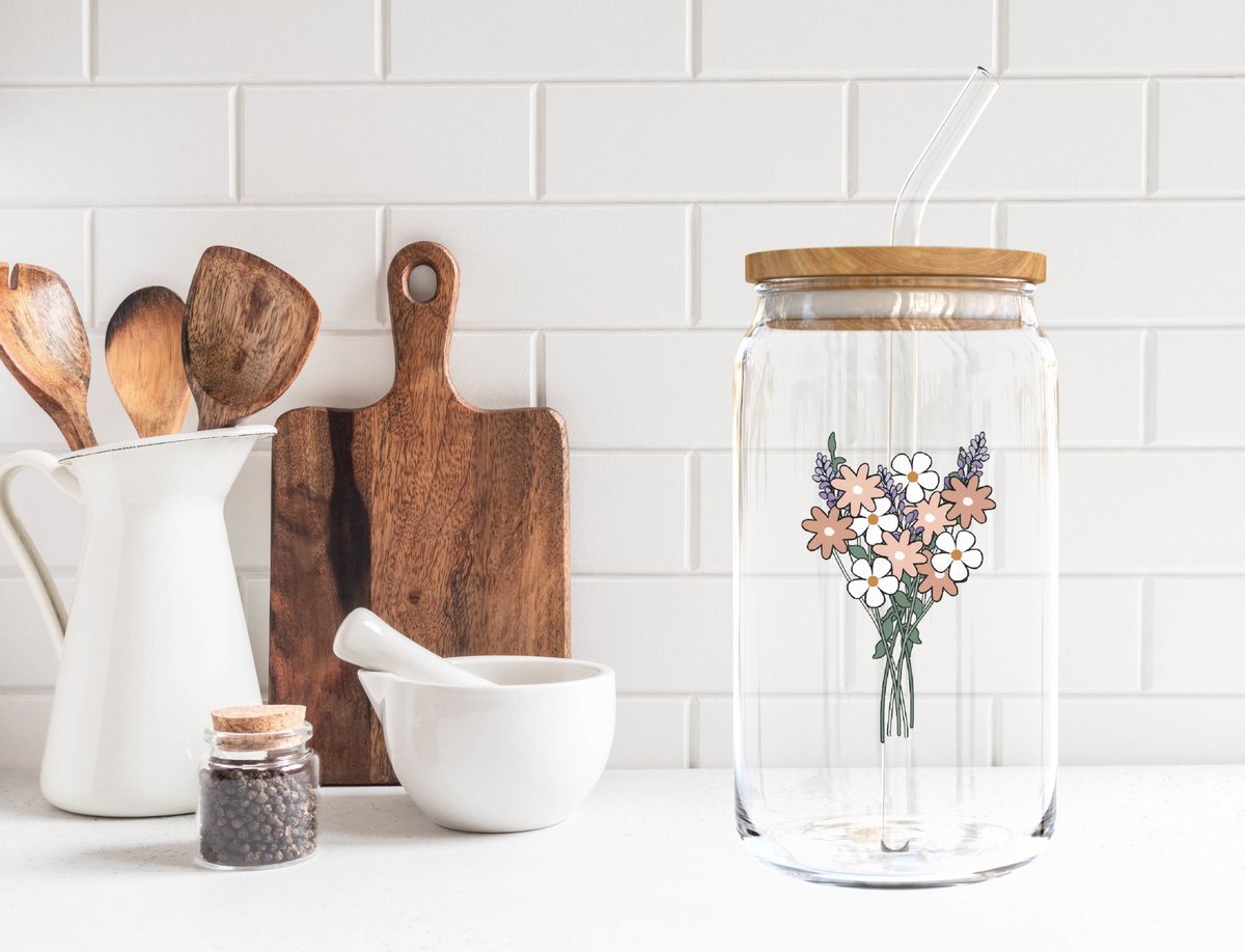 Bouquet Glass Cup