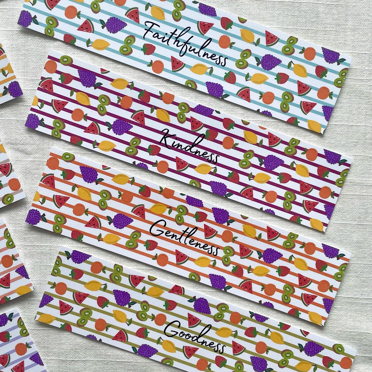 Fruits Of The Spirit Laminated Bookmark
