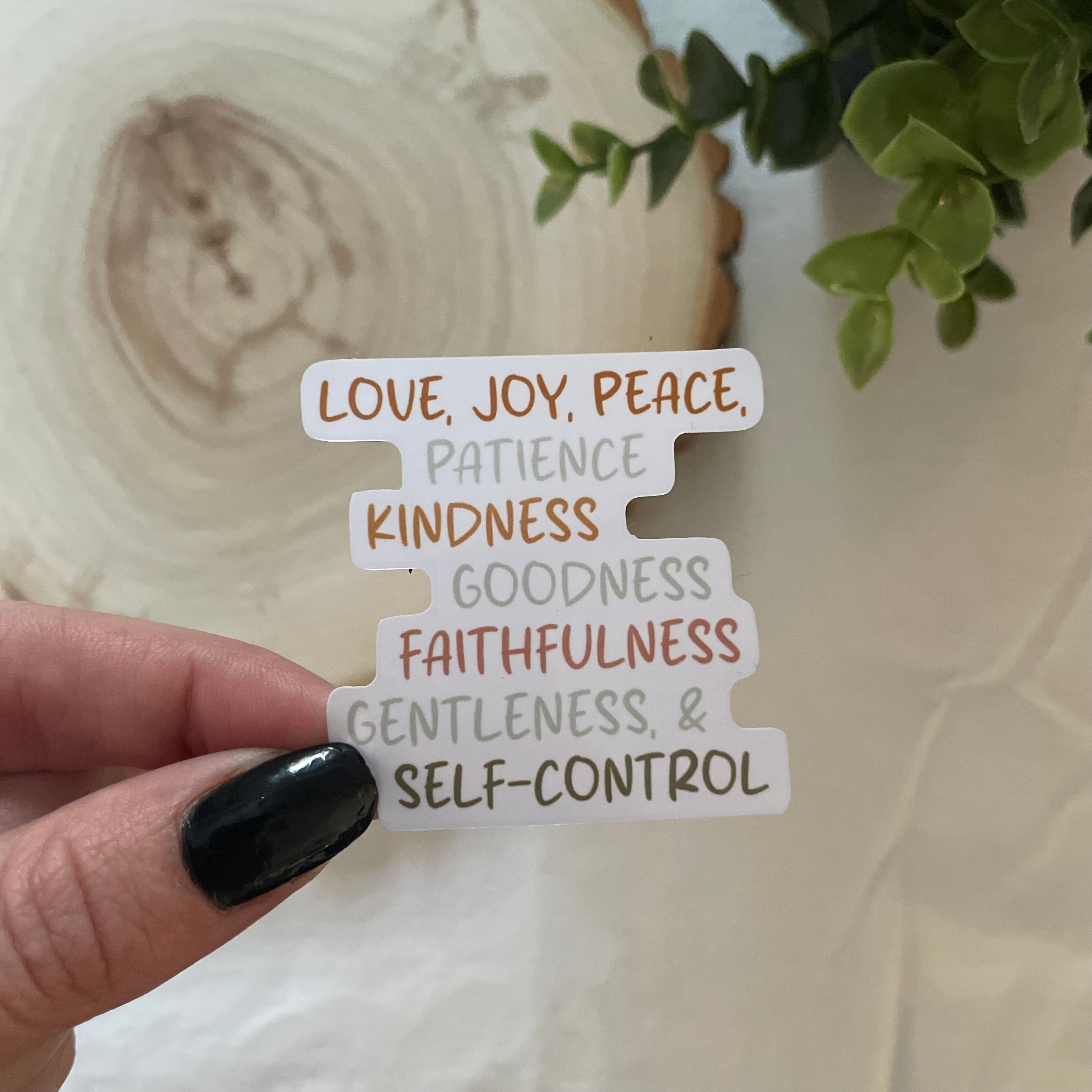 Fruits Of The Spirit Sticker