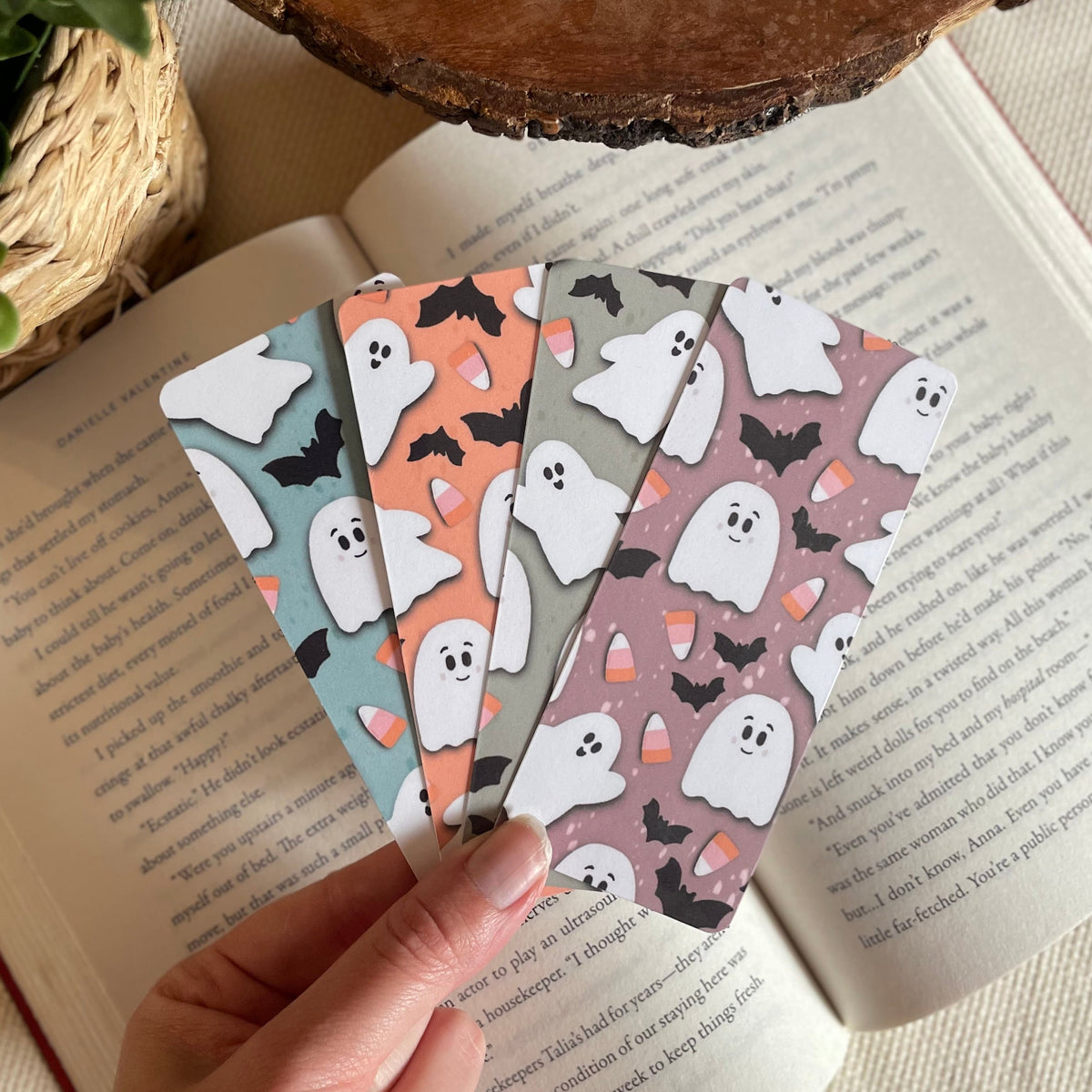 Ghost Laminated Bookmark