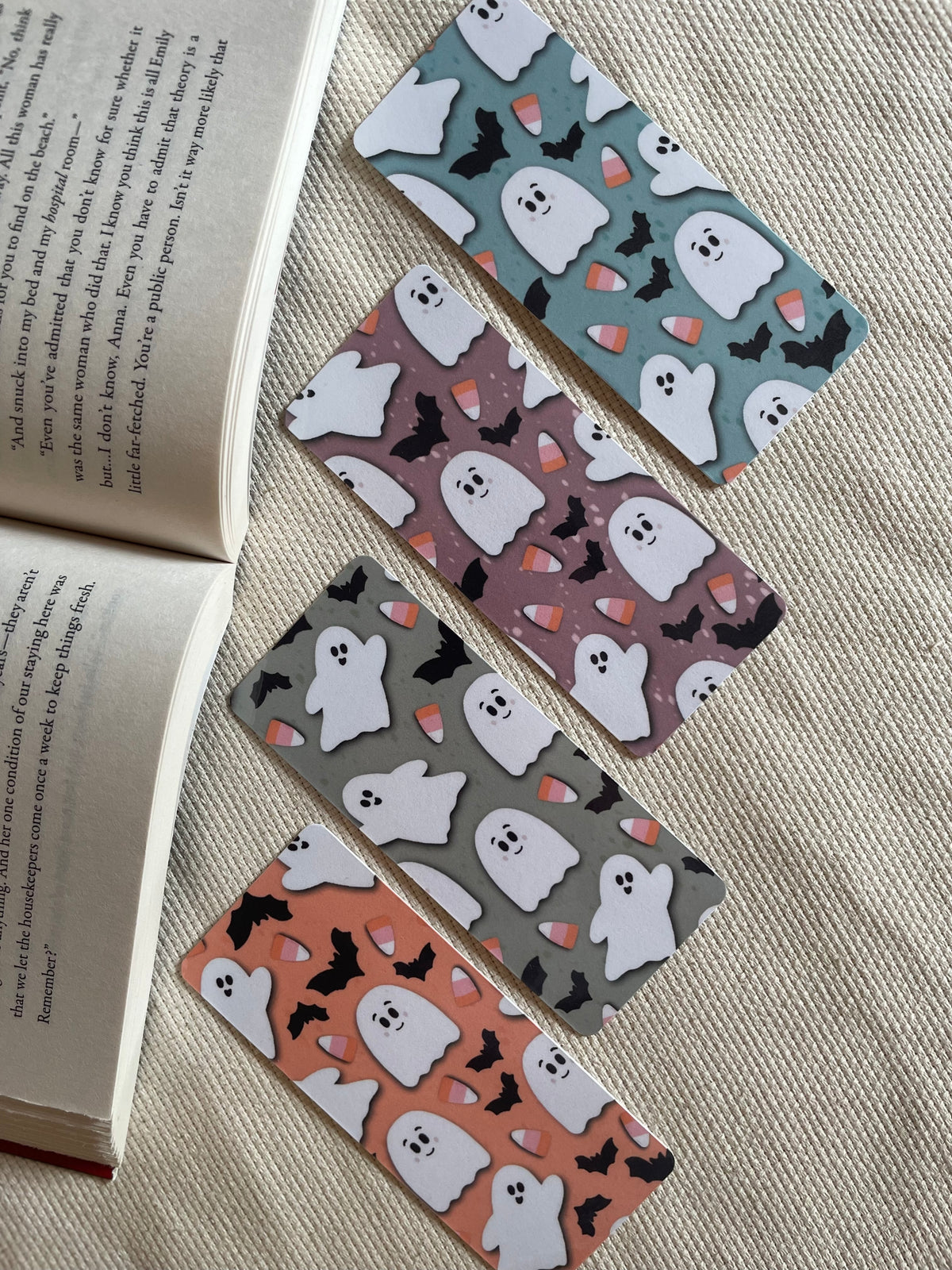 Ghost Laminated Bookmark