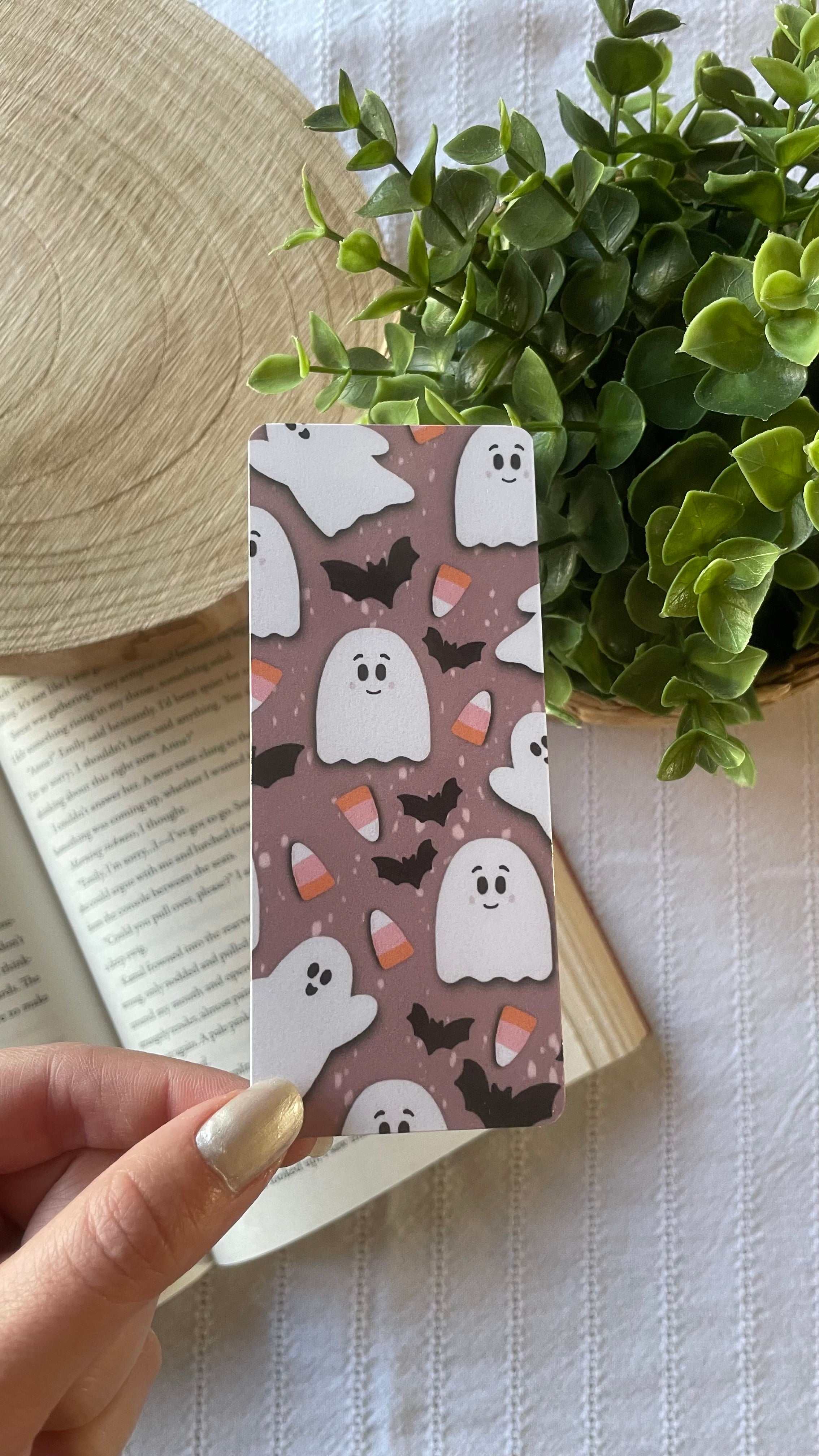 Ghost Laminated Bookmark