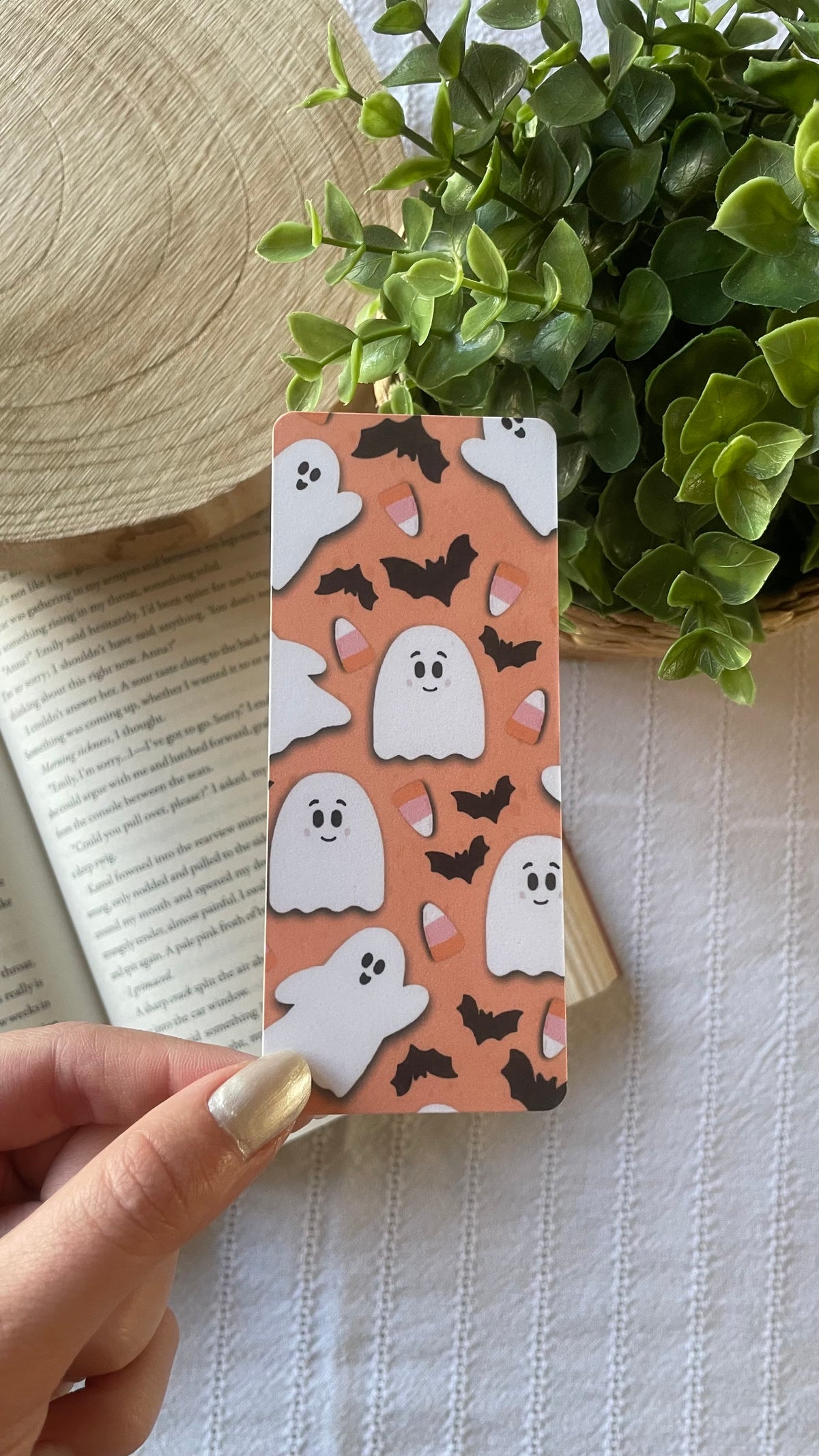 Ghost Laminated Bookmark