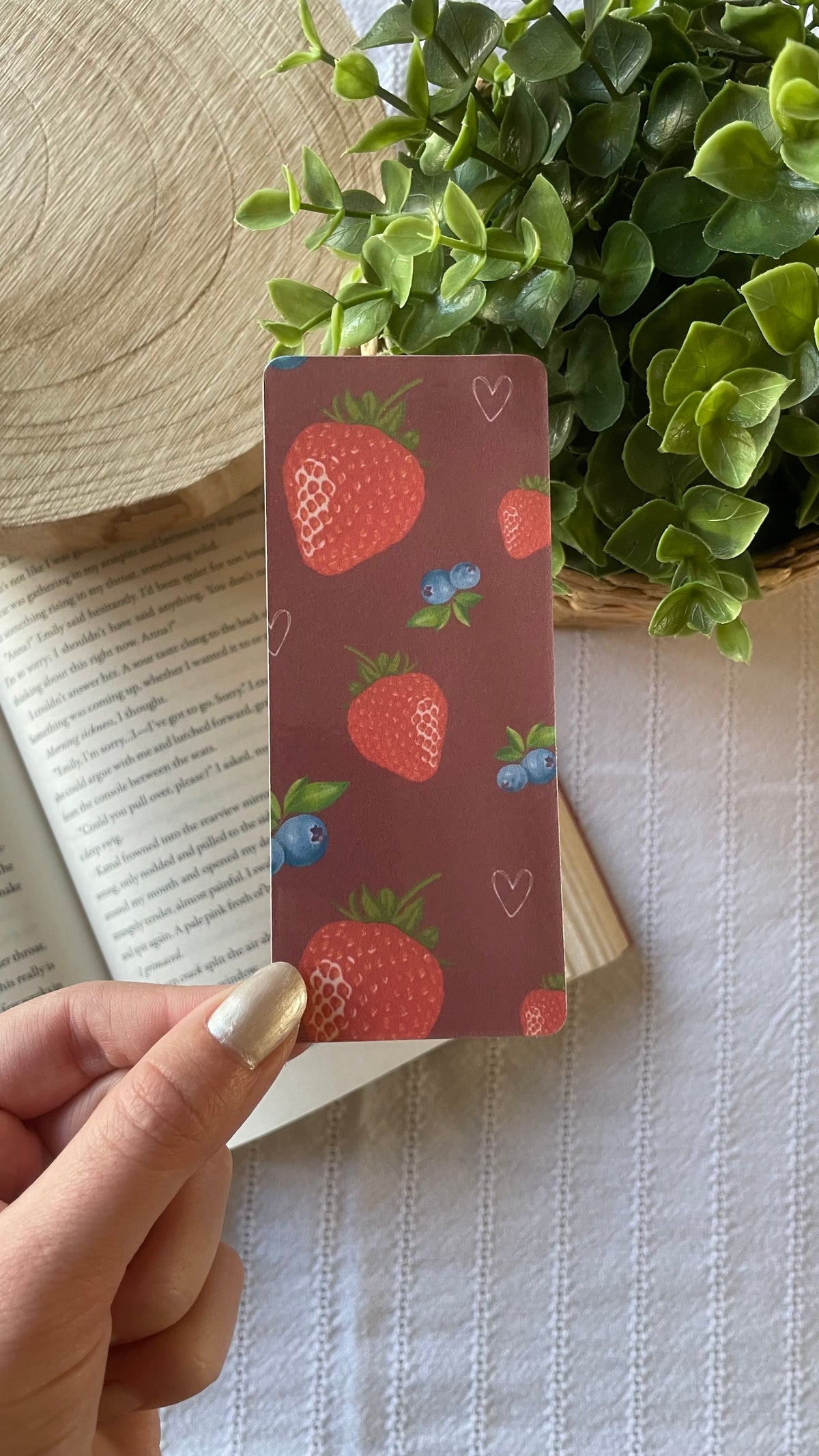 Fruity Laminated Bookmark