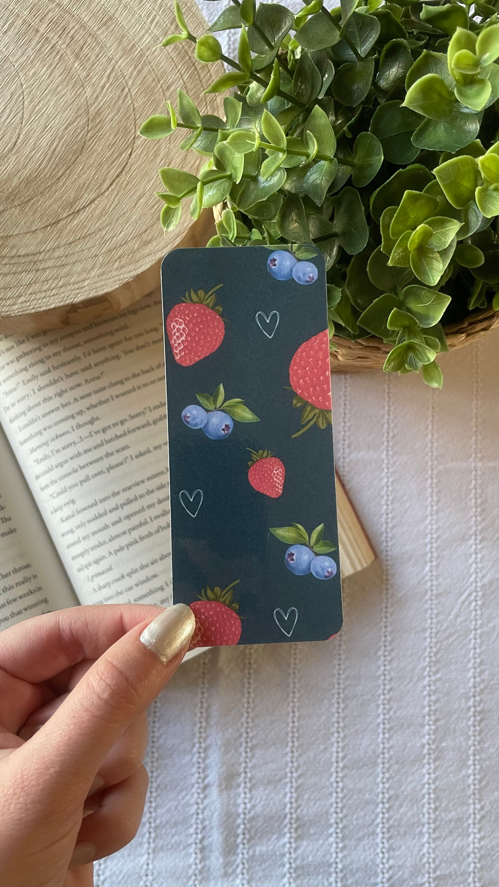 Fruity Laminated Bookmark
