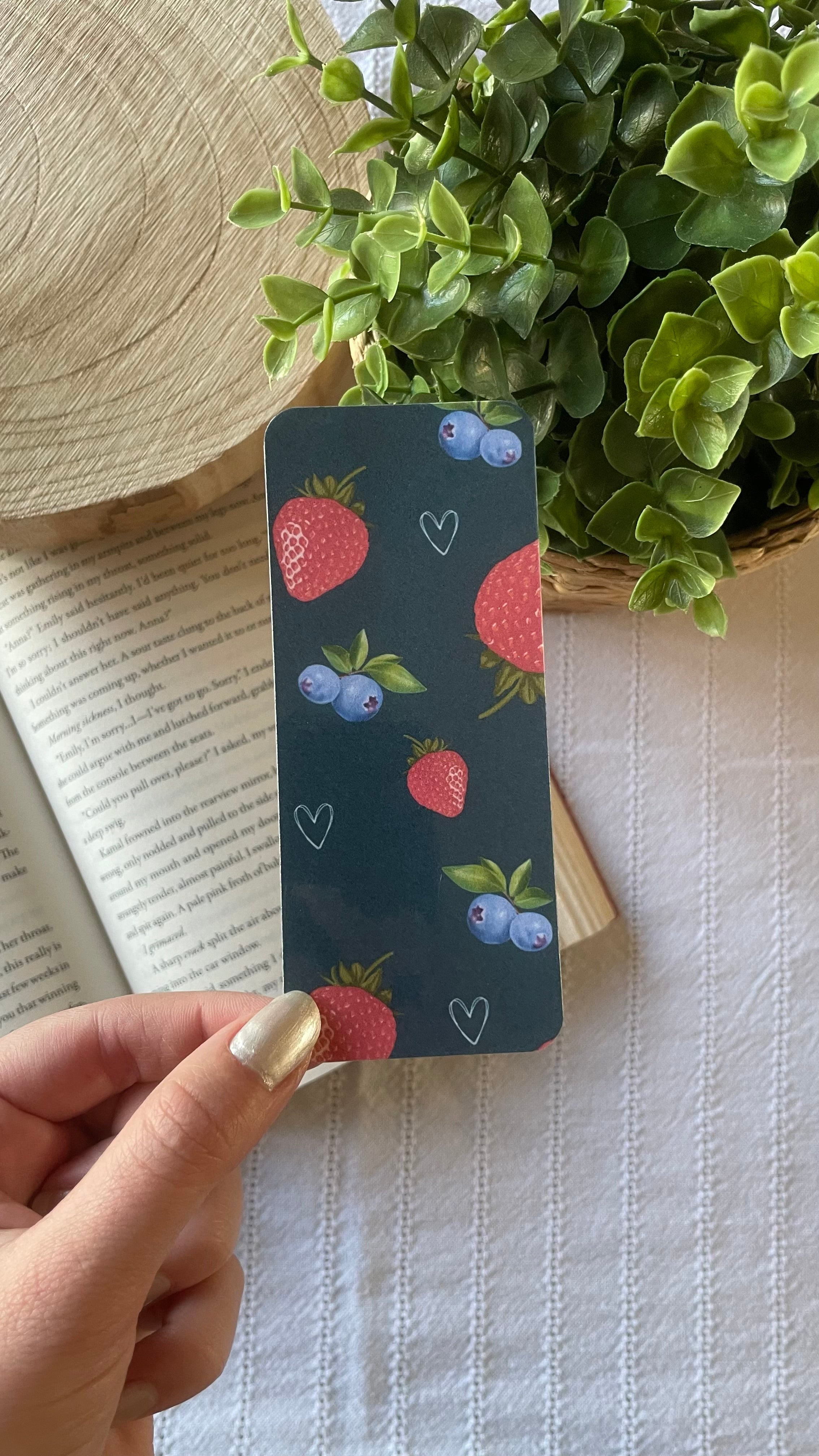 Fruity Laminated Bookmark