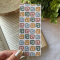 Colorful Retro Laminated Bookmark