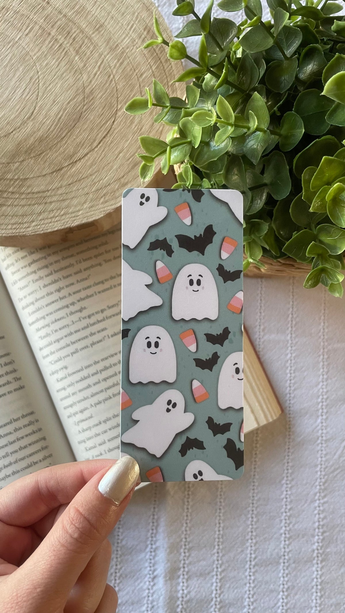 Ghost Laminated Bookmark
